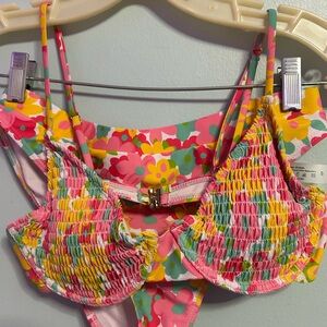 SHEIN Multicolor Floral Bikini